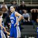 Saginaw Nouvel junior Rachel McInerney looks at the clock in the final minute of play on Saturday, March 16. Daniel Brenner I AnnArbor.com